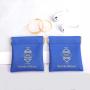 Custom Logo Printing PU Leather Watch Glasses Storage Bag With Close Magnet Reusable Earphone Coin Leather Pouch