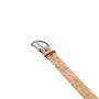 Fashion New Design Men's Double Side Natural Cork Belt 100% Vegan Cork Belt