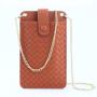 Phone bag for women Fashionable Mini Mobile Phone Bag Ladies' Solid Color Joker Chain Portable Shoulder Messenger Bag
