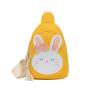 KBW016 Wholesale 2023 New Cute Children Bunny Canvas Bag High Quality Chest Package Messenger Bag Shoulder Bag