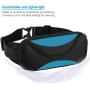 Gelory Multi-function Waterproof Outdoor Sports Fanny Pack Adjustable Waist Belt Bags With Dual Pockets Design For Jogging Fitness