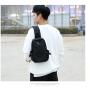 ZF094 Fashion Crossbody Bag Men Anti-theft Leisure Travel Chest Bag Simple Oxford Cloth Shoulder Bag Waterproof Wear-resistant
