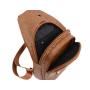 ZR634 Hot Selling Chest Bag PU Unisex New Outdoor Shoulder Bag Sport Travel Waterproof High Quality Crossbody Waist Bag Business