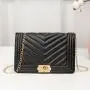 New Arrival Pu Shoulder Bags for Women Korean Classic Embroidered Women Messenger Bags Simple Fashion Sling Small Square Bag