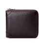 MSW001 Hot Sale Exclusively Anti-theft Brushed RFID Leather Men's Wallet Short Zipper Leather Purse for Men