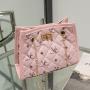 2024 Women's Fashion Printed Armpit Bag Small Square Lady Style Shoulder Bag Universal for All Four Seasons Wholesale Available