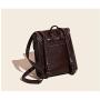 Realer 2021 new fashion genuine leather backpacks women high quality vintage casual daily backpack bag for Teenage girls