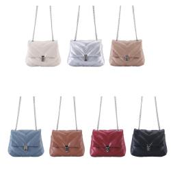 2024 Custom Quilted Vegan Leather Crossbody Bag For Women Fashion Shoulder Purse