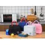 HR076 Working Waterproof Lunch Box Bag Aluminum Foil Cloth Picnic Handbag School Heat Preservation Camping Household Bento Bag