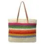2024 Rainbow Colorful Stripe Straw Bag Summer Beach Eco Friendly Handmade Woven Raffia Tote Bag Designer Wallet Bags