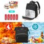 LOVEVOOK 2022 Oxford Insulated Cooler Travel Backpack with USB Mens Waterproof School Laptop Back pack Women Lunch Backpacks