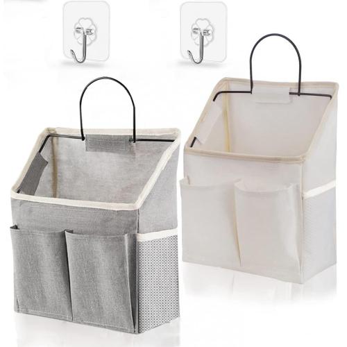KBW514 New Fabric Storage Hanging Bag Wall Hanging Wall Hanging Dormitory Wall Bag Behind The Door Gods Storage Bag