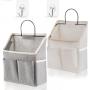 KBW514 New Fabric Storage Hanging Bag Wall Hanging Wall Hanging Dormitory Wall Bag Behind The Door Gods Storage Bag