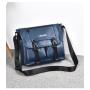 XL272 Business Best-selling Vintage Men's Shoulder Bag Multi-layer Large Capacity Handbag Wear-resistant Durable Leather Bag