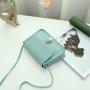 Small square bag 2024 ladies shoulder crossbody bag women's messenger bag fashion pu leather