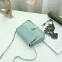Small square bag 2024 ladies shoulder crossbody bag women's messenger bag fashion pu leather