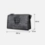 High Quality Men'S 100% Genuine Crocodile Skin Zipper Clutch Wrist Bag Luxury Alligator Crocodiles Leather Wallet For Men