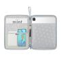 ZWY026 Daily Portable Compact Tablet Case Outdoor Lightweight PU Solid Color Waterproof Tablet Bag Business Wearable Clutch Bag