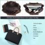 LOVEVOOK 2022 Waterproof Canvas Work Bags for women 15.6in Computer briefcase bag large Tote crossbody Bag travel laptop handbag