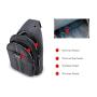 Gelory Wholesale Modern Design Lightweight Polyester Single Shoulder Bag Crossbody Chest Bag For Outdoor Walking Biking Travel Cycling