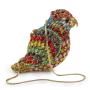 Clutches Wedding Handbag Crystal Evening Bag Parrot clutch purse