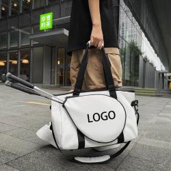 Personalized Large Capacity Badminton Tennis Rackets Carry Duffel Bag Waterproof Outdoor Sport Gym Tote Training Bags