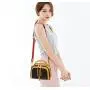 ZR695 Women's Bags New Fashion PU Leather Girl Lovely Small Square Bag Simple Zipper Shoulder Crossbody Phone Bag Female Party