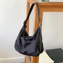 2023 nylon fashion handbags cheap soft ladies hand bags casual PU leather shoulder strap women's shoulder bags