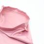 Pink Hair Extension Packaging Satin Pouch Custom Logo Printed Large Satin Drawstring Dust Shopping Clothes Bag