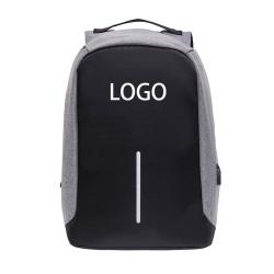 Custom Logo Water Resistant College School Bookbag 15.6 Inch Computer Laptop Carry Bag Travel Work Office Backpacks For Men