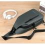 XL047 Hot Sell Young Person Outdoor Sports Waterproof Crossbody Bag with USB Men's Chest Bag Durable Sports Shoulder Bag