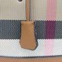 Custom Print Luxury Designed Waterproof Leather Canvas Tote Shopping Bag For Ladies