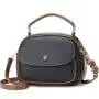 ZR701 Women's Bags New Fashion PU Leather Girl Lovely Small Square Bag Simple Zipper Shoulder Crossbody Phone Bag Female Party