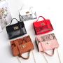 Factory Wholesale 2023 New Vintage Snake Pattern Handbag Sling Shoulder Crossbody Bag Mobile Phone Square Bag Korean Fashion