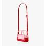 Oem Unique Cute Pu Leather Women Hand Bags Pink Mixed Red Color Mini Purse Square Box Small Bag Shoulder Ladies Handbag 2022