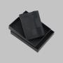 Minimalist Design Genuine Leather Wallet Card Holder RFID Slim Men Genuine Leather Trifold Wallet