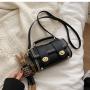 Pure Embroidered Bolsas Para Mujer Pure Square Bolsos-Para-Mujeres- High Quality Accessorized Leather Crossbody Bags For Women