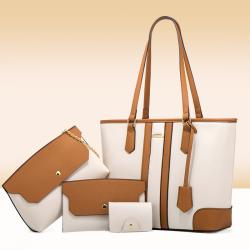 2023 New Fashion Women's Handheld Straddle Bag Luxury Large Capacity Four Piece Bag Luxury Shoulder Bag For Ladies
