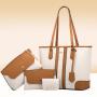 2023 New Fashion Women's Handheld Straddle Bag Luxury Large Capacity Four Piece Bag Luxury Shoulder Bag For Ladies