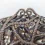Wholesale Cobblestone-shaped Handbag Elegant Crystal Rhinestone Clutches Evening Bag For Formal Party Handmade Diamond Purse