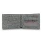 Eco-friendly Cork Slim Wallet for Men, RFID Safe Vegan Non Leather Bi-fold Cards Cash Front Pocket Money Clip Wallet