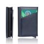 Factory wholesale aluminium wallet card holder case leather metal card holders business card holder