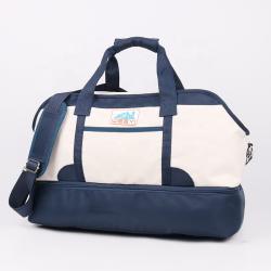CHANGRONG Custom Women Men Overnight Duffel Bag with Shoe Compartment
