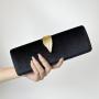 Hot Selling Metal Leaf Buckle Clutch Bag Party Lady Chain Shoulder bags Velvet Clutch Evening  Bags Women
