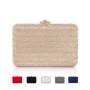 Manufacturer Custom Logo Luxury Diamond Gold Womens Clutches Bridal Wedding Clutch Purse Party Bags Ladies Crystal Evening Bags