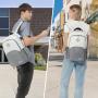 LOVEVOOK 14.3 15.6 17 in Laptop Backpack Water Resistant Travel Backpacks for Women Men, College School Backpack Student Bookbag