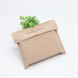 Small Veet Envelope Bag with Custom Logo Soft Flap Cover Dust Gift Pouch for Earrings and Jewelry Packing