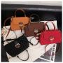 Cross Section Square Women Handbags Ladies Bags Pure Color Fashion Women Bags Pu Leather Women's Shoulder Bags JY220822