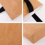 Large Capacity DuPont Paper Shopping Bag Environmentally Friendly Portable Single Shoulder Waterproof Tear Resistant Double