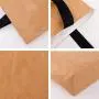 Large Capacity DuPont Paper Shopping Bag Environmentally Friendly Portable Single Shoulder Waterproof Tear Resistant Double